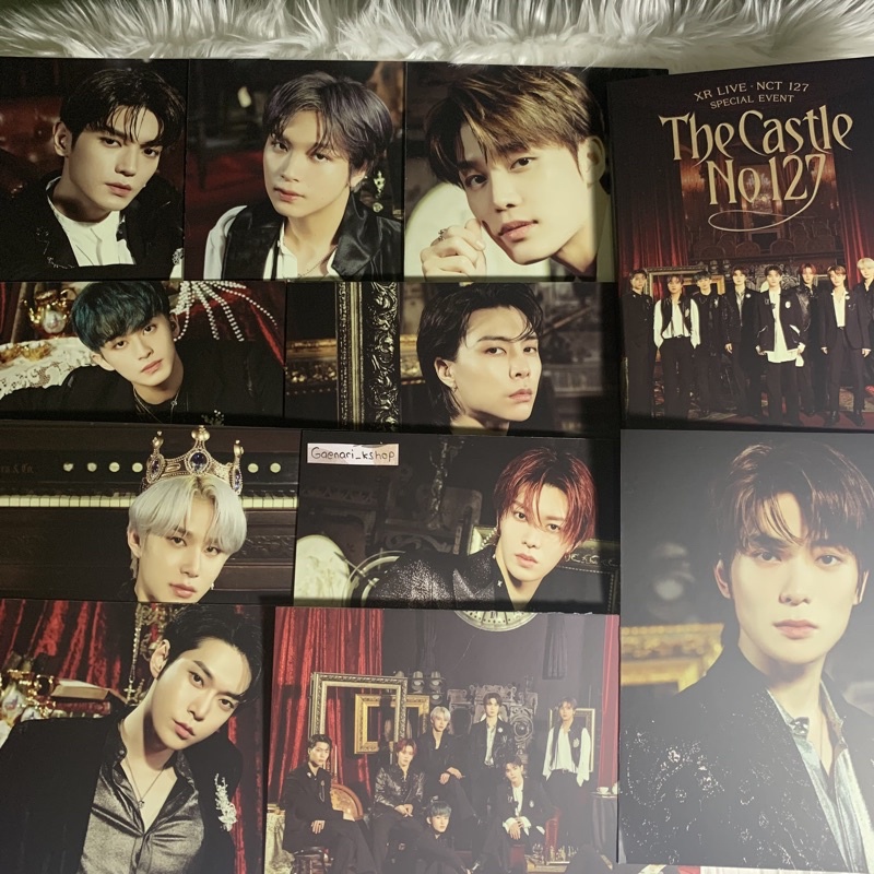 READY STOCK POSTCARD NCT 127 THE CASTLE TAEYONG JAEHYUN JHONNY YUTA TAEIL JUNGWOO MARK DOY HAECHAN
