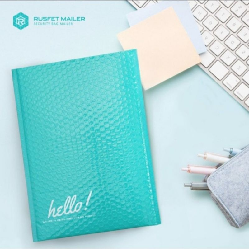 

Bubble Mailer / Amplop Bubble Premium / Security Bag Rusfet 12x18+4cm Tosca Non Metalized