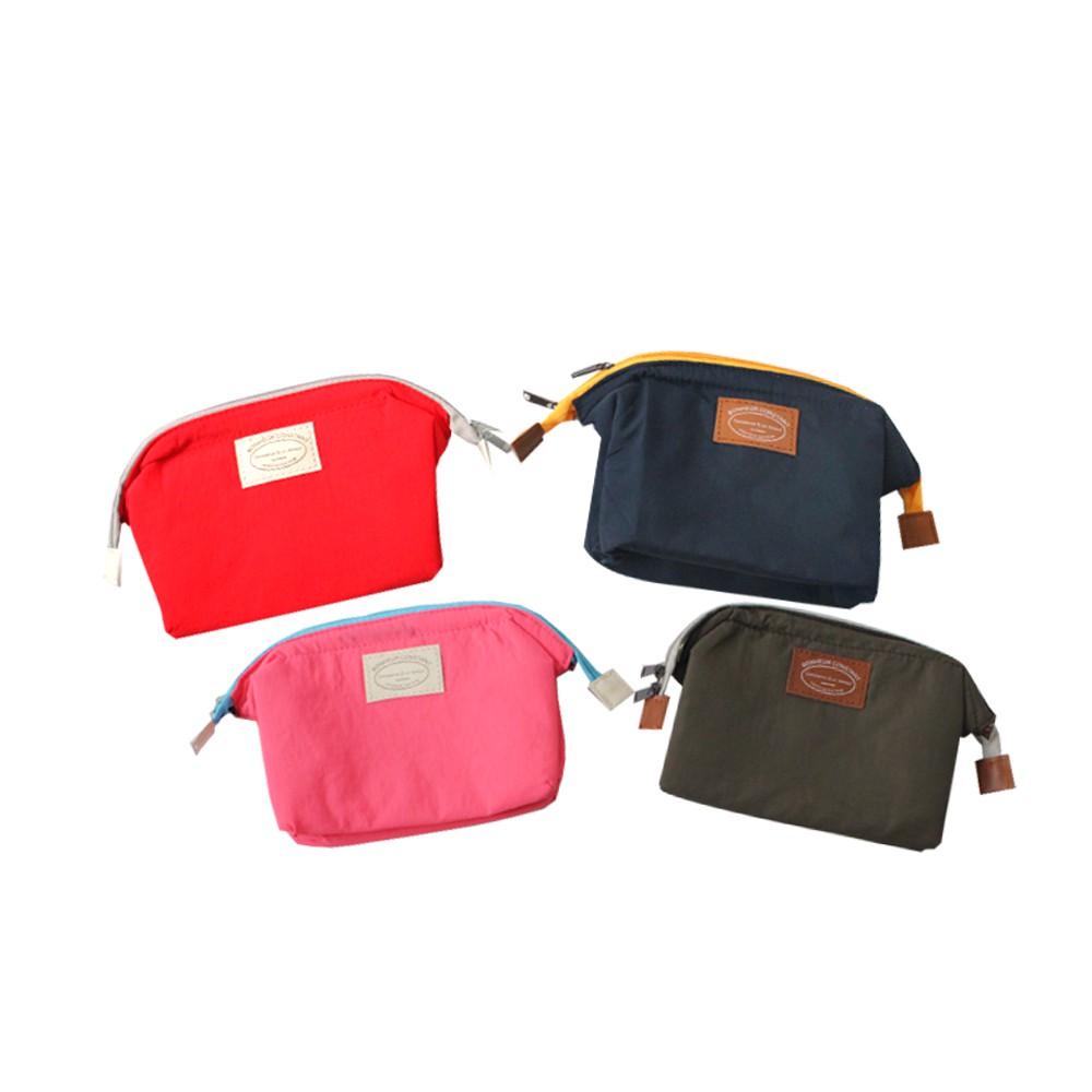 Tas Kosmetik Pouch Make Up Travel Bounheur Constant Tempat Penyimpanan Peralatan Kecantikan Perjalanan wanita portabel