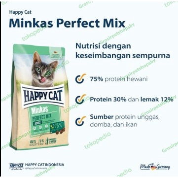 Happy Cat Minkas Perfect Mix 10kg Freshpack Minkas Mix 10kg