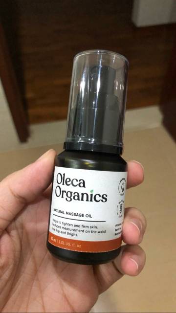 Oleca Organics Natural Slimming Oil NATURAL HALAL teregistrasi BPOM minyak pijat kurus slimming