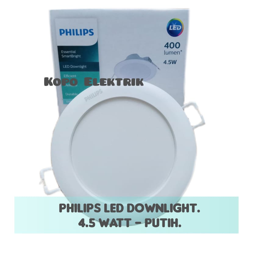 Philips Downlight LED 4.5 Watt DN020B G3 - Putih