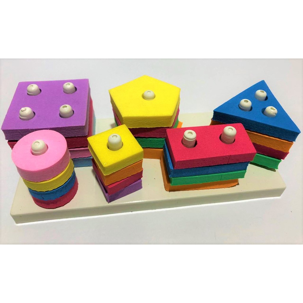 PE01 Mainan Edukatif PLASTIK Edukasi Anak Puzzle Balok PE01 Mainan Edukatif PLASTIK Edukasi Anak Puzzle Balok