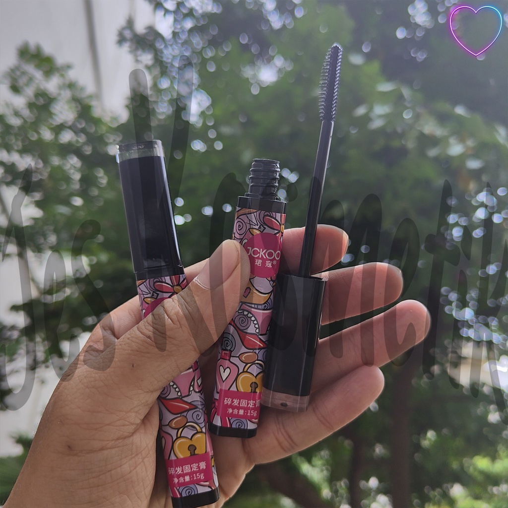 JCKOO Mascara Gel Rambut / Perapi Anak Rambut / Gel Rambut Wanita Bentuk Maskara