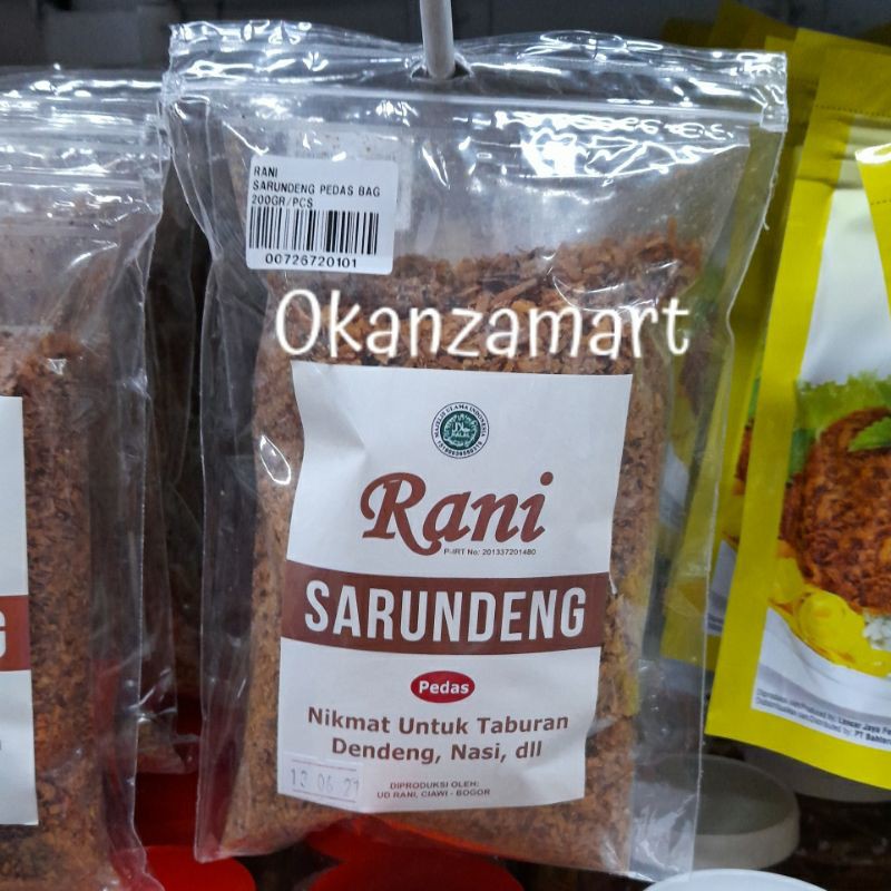 

Rani Serundeng Pedas/Manis 200gr