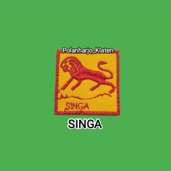 Tanda Regu Pramuka Putra Singa / Tanda Regu Singa