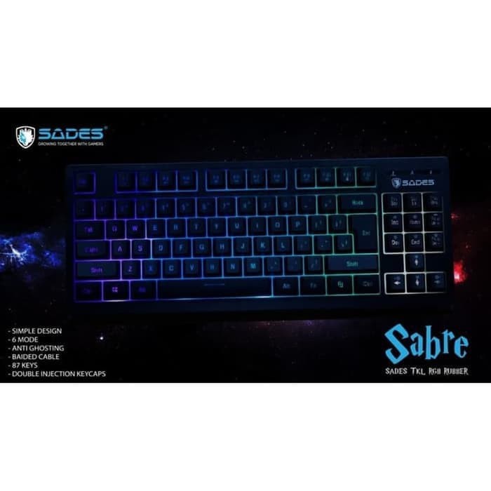 Sades Sabre RGB Gaming Keyboard