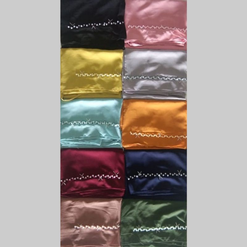 Pashmina Tali Instan Payet Diamond Strech Elastis Premium Pasmina Pesta Bando Swarosky Realpict Original PashminaPesta-Random