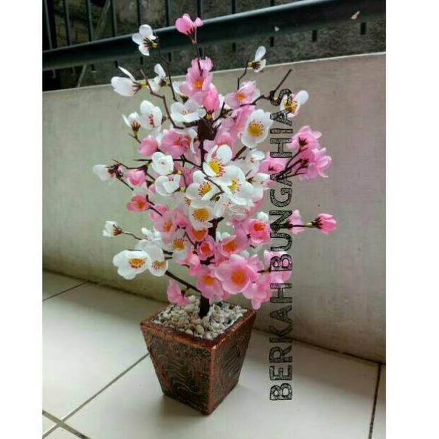 

dS4CodeBunga hias plastik sakura / bunga sakura /sakura murah (siap Kirim),,W4F2