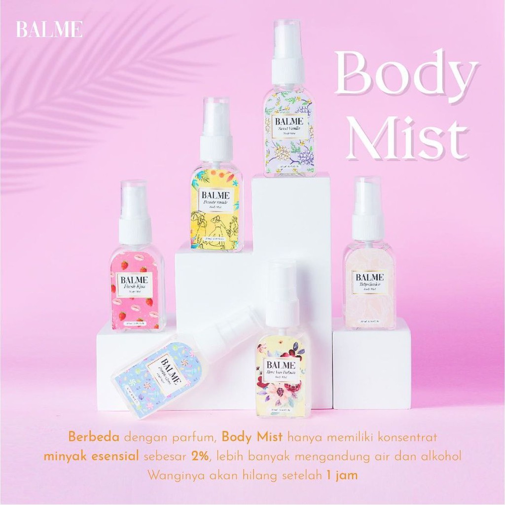 BODY MIST BALME BPOM EDC