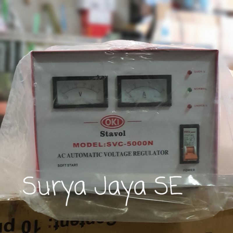 Stabilizer 5000 Watt Stavol SVC-5000N Oki