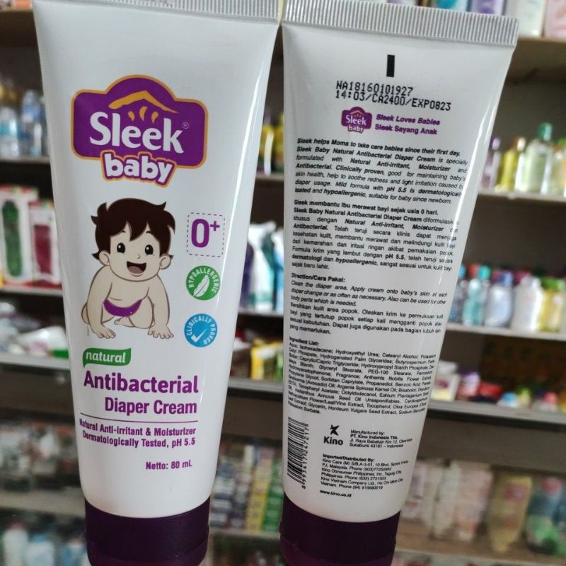 Diaper Cream Sleek Baby/ Ruam Popok Bayi