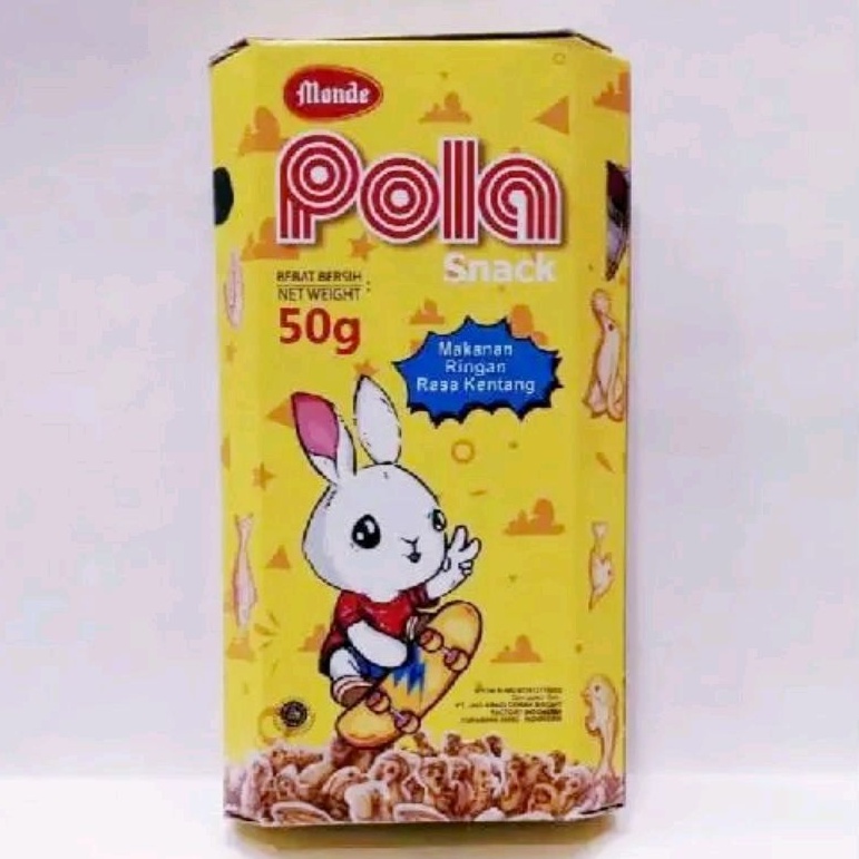 

Monde Pola Snack Makanan Ringan Rasa Kentang 50g