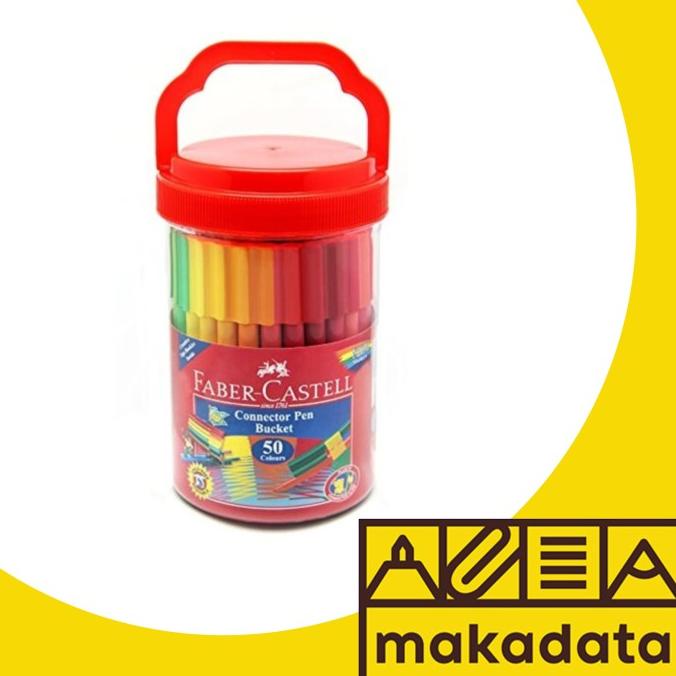 

=====] CONNECTOR PEN | SPIDOL FABER CASTELL 50 WARNA