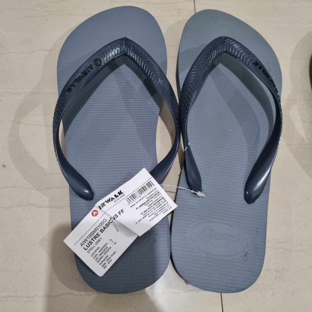 Sandal Jepit Pria Airwalk Lustre Basic AIWS19SM0105G Sandal Pria Ori