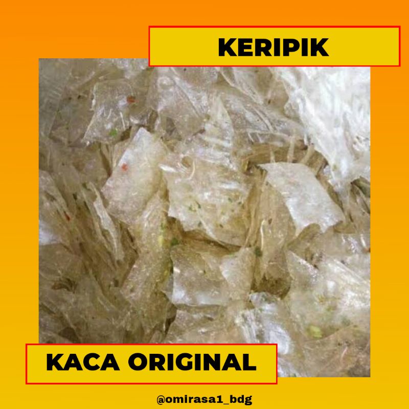 

Keripik Kaca Original oleh-oleh Bandung OMIRASA 1