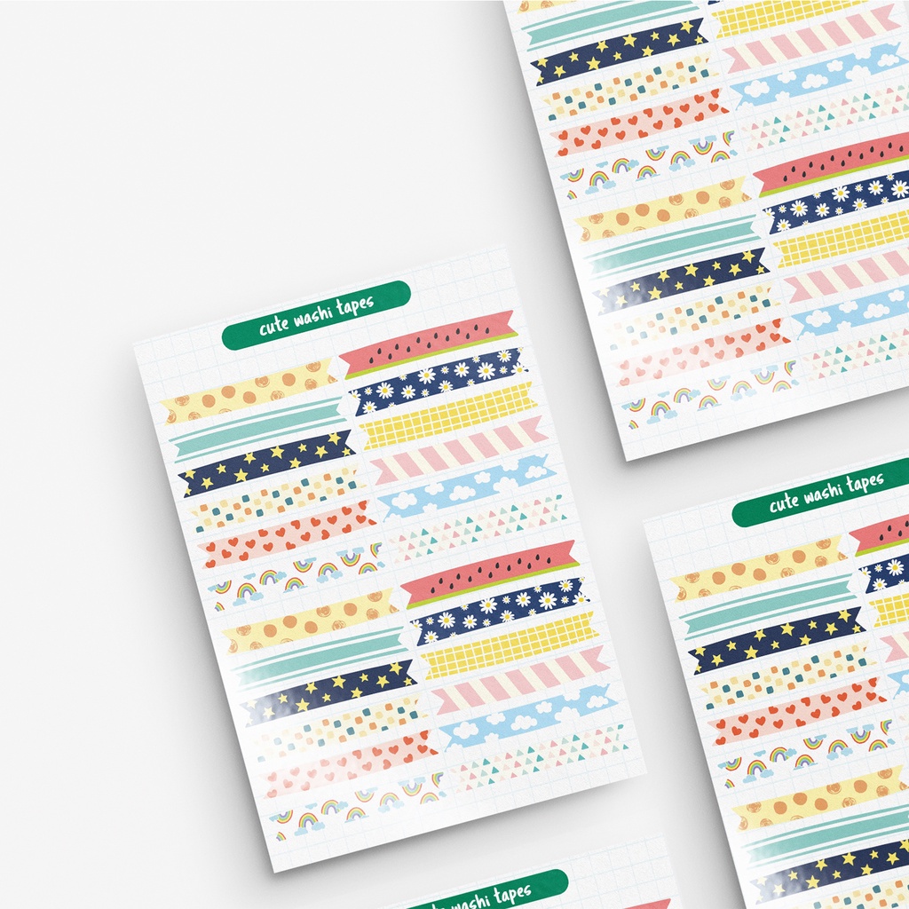 POLCOS - STIKER DECO - WASHI TAPE-2