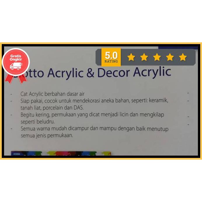 

Giotto / Acrylic Colours /Cat Acrylic Clay Porcelain Tanah Liat Ready789