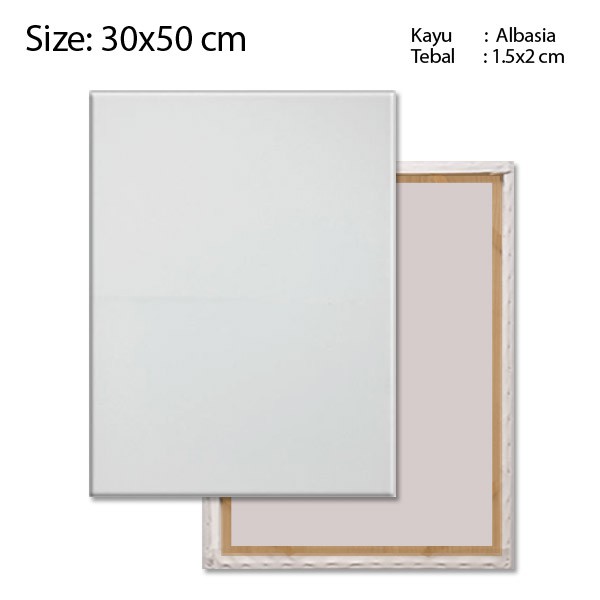 

Kanvas Lukis - Canvas Lukis 30x50 cm