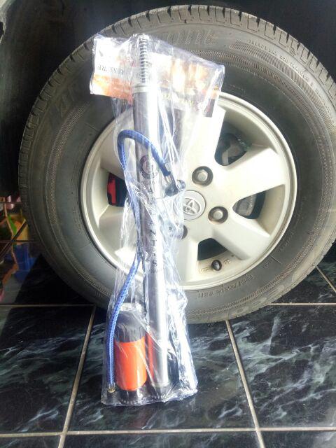 Pompa Tabung Sepeda Serba Guna Stainless Exotic - Atlantis Termurah Berkualitas