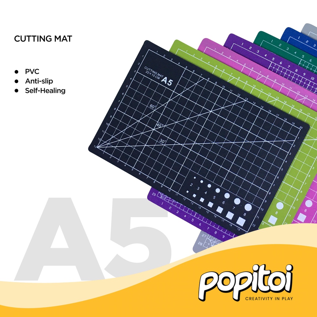 

PVC Cutting Mat A5 Pad Board Alas Potong Hobby Craft