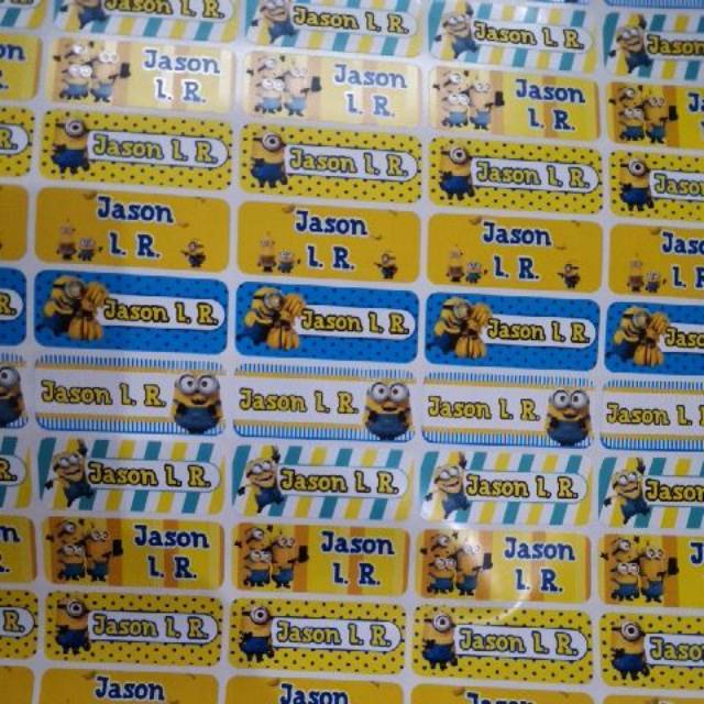 

Stiker Label Kromo / Hvs Print & Cut