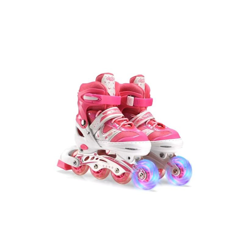 SEPATU RODA ANAK POWER PINK