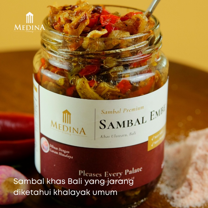 

Sambal-Aneka- Sambal Embe Autentik Khas Bali (250Gr) - Medina Catering -Aneka-Sambal.