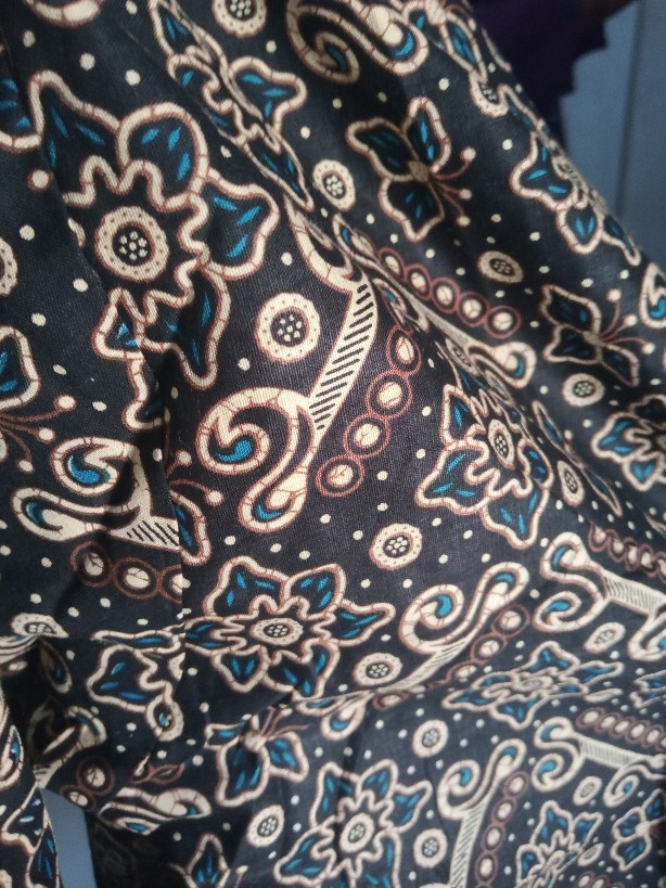 Batik Couple Keluarga Sania Ruffle Ori Ndoro Jowi Dnt Mataram