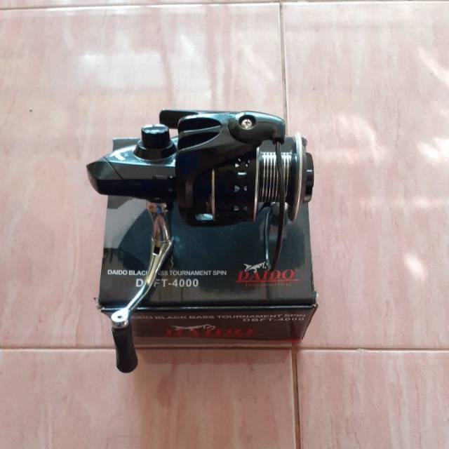 Reel daido black bass tournament spin DBFT 6000