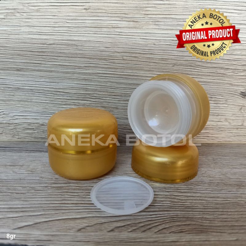 POT FLOREN 8 GRAM GOLD / ANEKA POT CREAM KOSMETIK KOSONG MURAH ORIGINAL