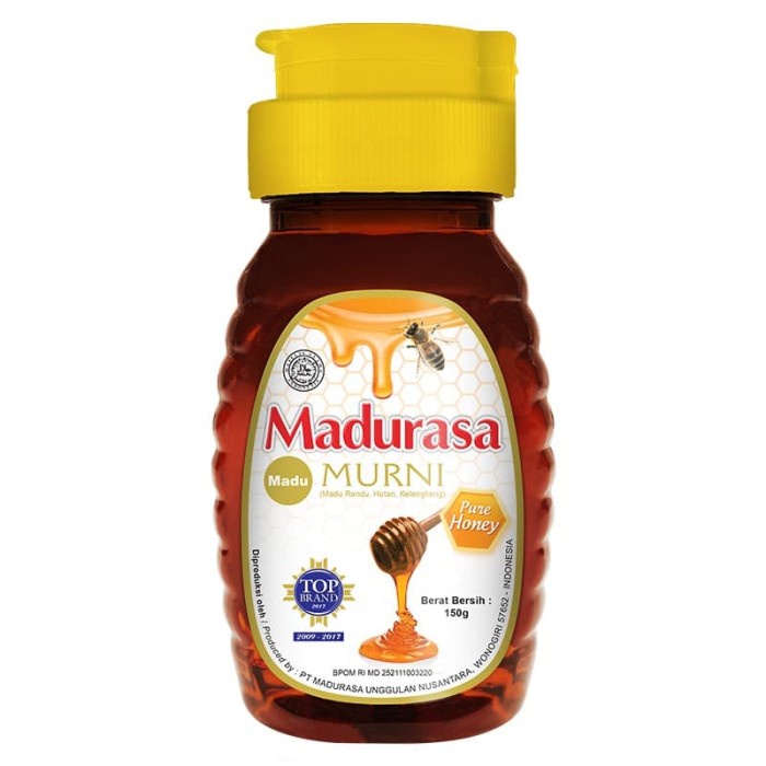 

madu- madurasa madu murni 150g pet (bundle 2 pcs) -madu.