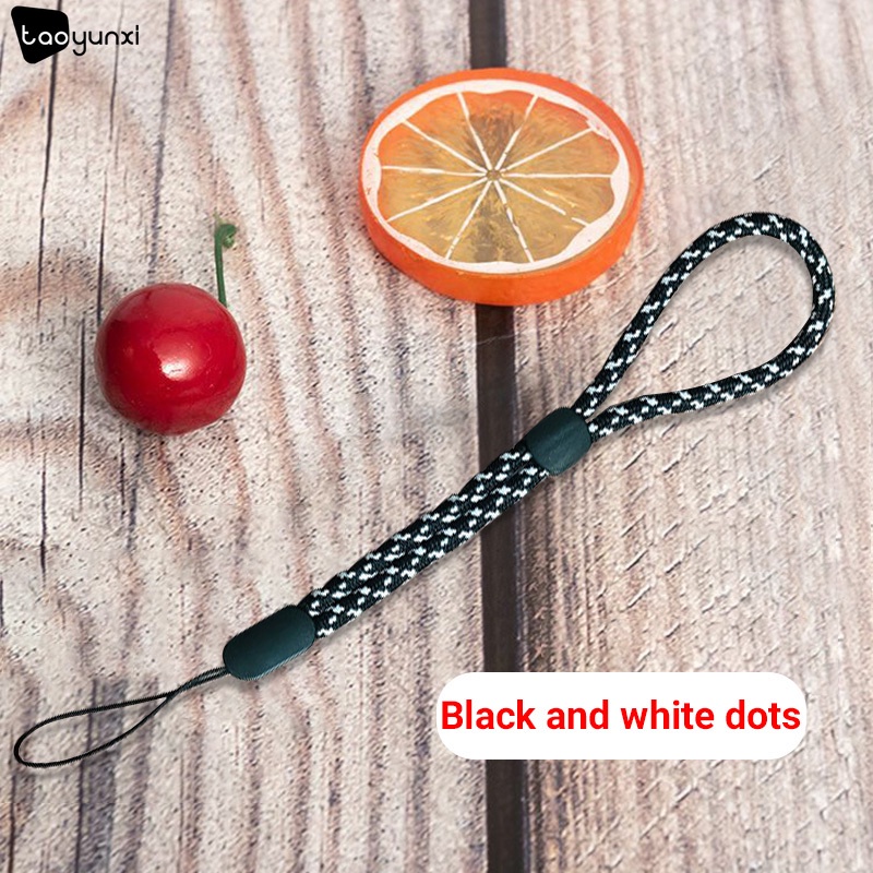 COD Mobile Phone Tablet Computer USB Key Adjustable Mobile Phone Lanyard Short Round Multi-color Optional Lanyard Round Rope