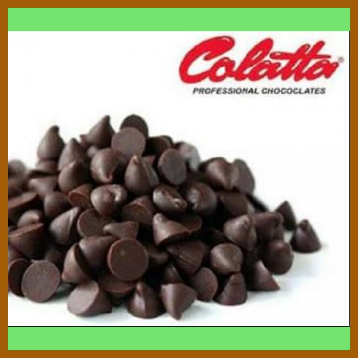 

COLATTA DARK CHOCOLATE CHIPS 250GR / BAKESTABLE CHOCOCHIP / CHOCO CHIP