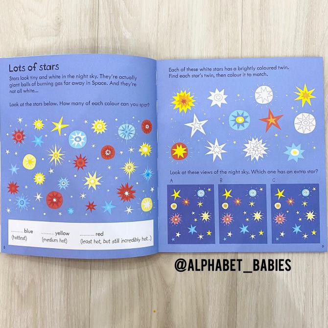 Usborne Little Children'S Activity Book - Space