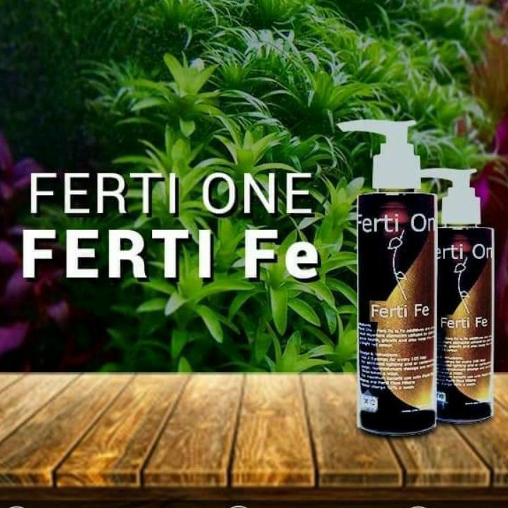 Ferti One Fe Pupuk Cair tanaman aquascape aquarium