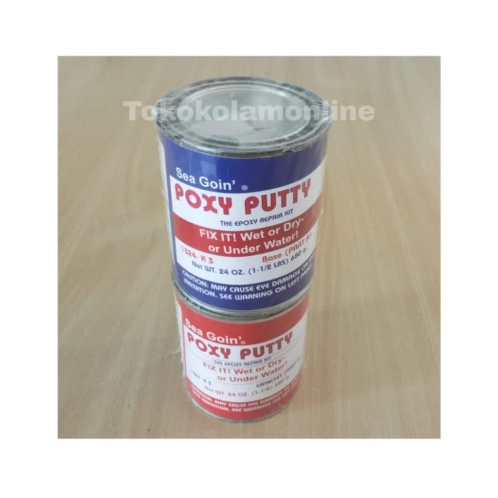 LEM POXY PUTTY/LEM KERAMIK KOLAM/LEM MOZAIK KOLAM/TERLARIS