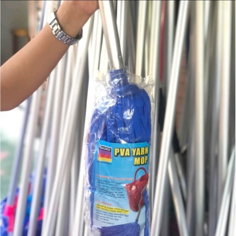 pel kanebo nagata satu set gagang dan pel