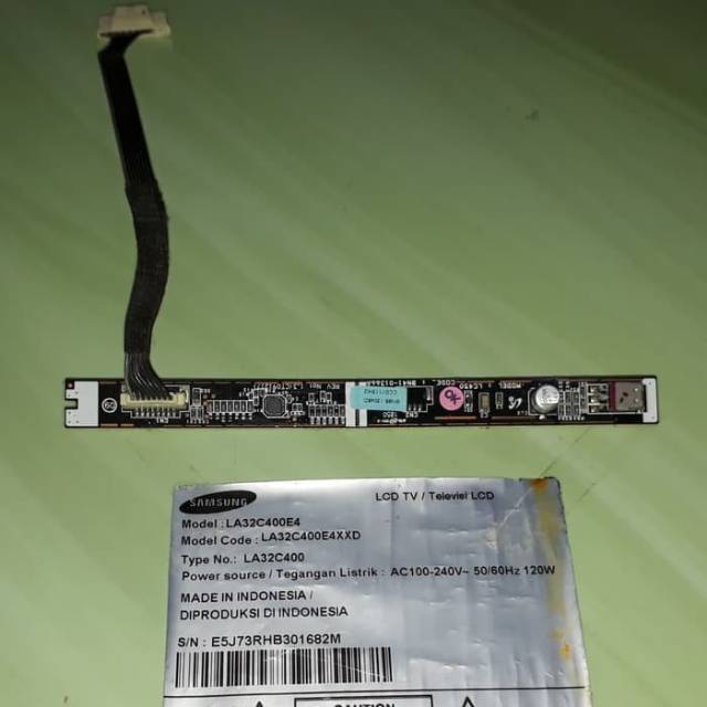 Remote Sensor IR Tombol Samsung LA32C400 LA32C400E4 LA32C400E4XXD