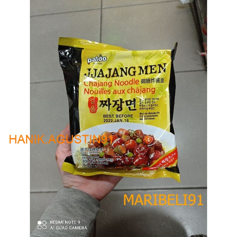 

Paldo JJajangmyun / Jajangmen / Jajangmyeon / Chajang Mie 200 GR MB91