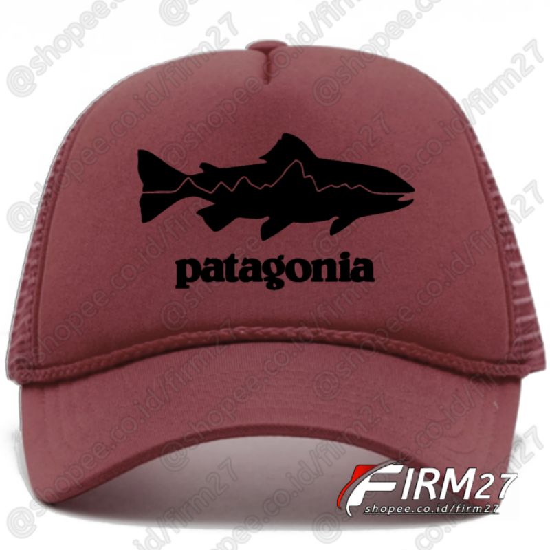 Topi Patagonia Trucker - Patagonia Fish Model Cap