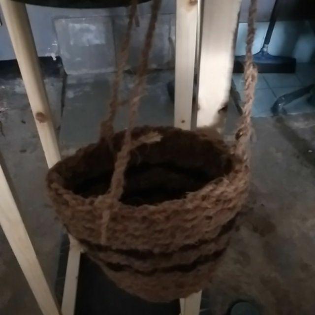 Pot Gantung Sabut Kelapa Untuk Anggrek Bulan, Dendrobium, Vanda Tanaman Hias