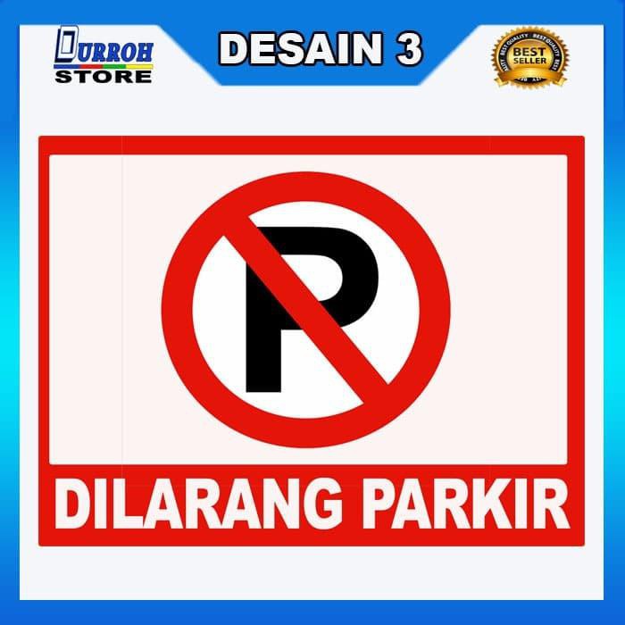 Spanduk / Banner Dilarang Parkir