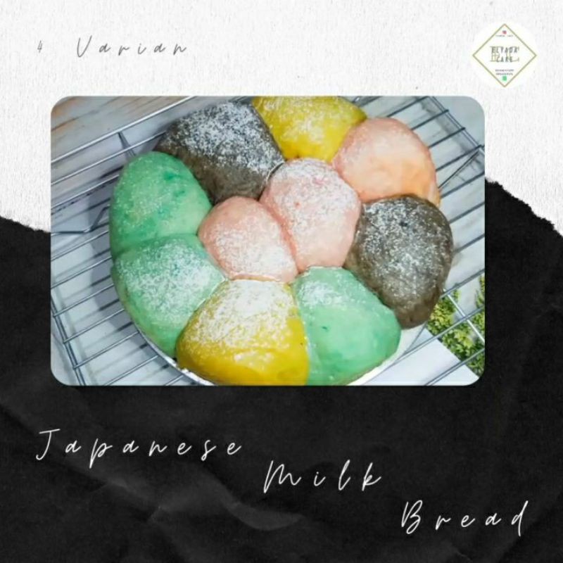 

JAPANESE MILK BREAD HOMEMADE / JAPANESE MILK BUN HOMEMADE- KUALITAS PREMIUM -PRE ORDER