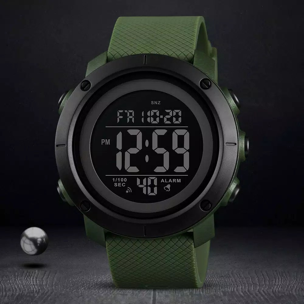 SKMEI 1426 ORIGINAL Jam Tangan Pria Rubber Digital JKT STORE OFFICIAL1998 COD