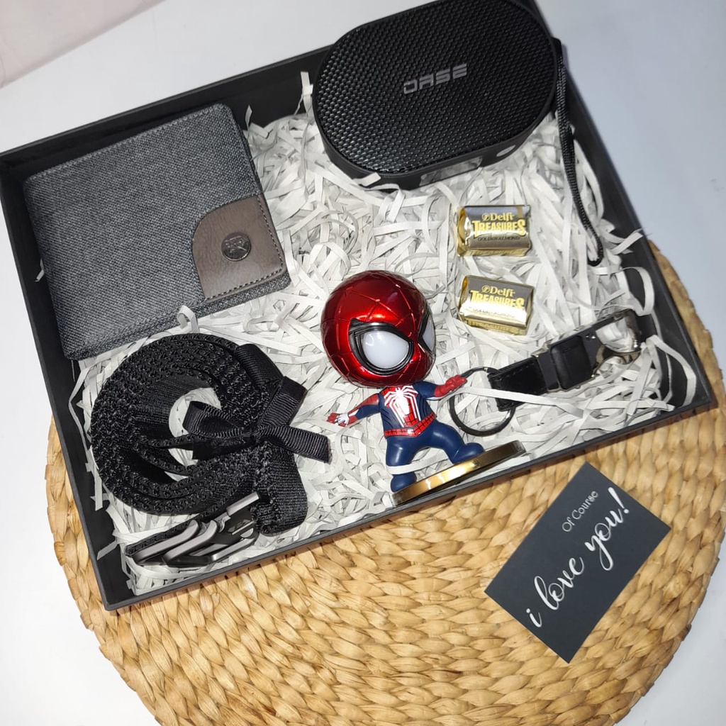 

Blissbox Spidey (Hampers/Gift Box /Kado UlTah/Kado Wisuda/Kado Anniversary/Souvenir)