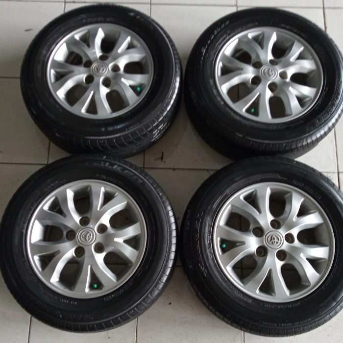 paket Velg Ban mobil OEM Toyota kijang Innova Ring 15 ban falken