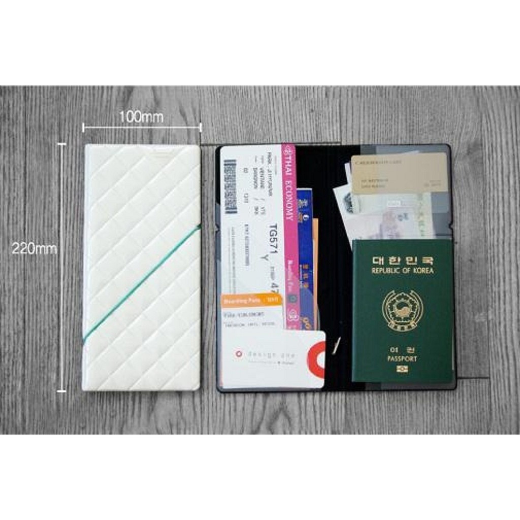 High Quality Diamond Passport Case &amp; Luggage Tag - ZPW019