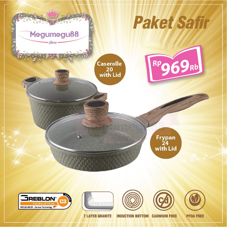 Harga teflon stein cookware