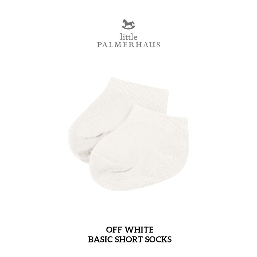 Little Palmerhaus Basic Short Socks Antislip | Kaos Kaki Anak